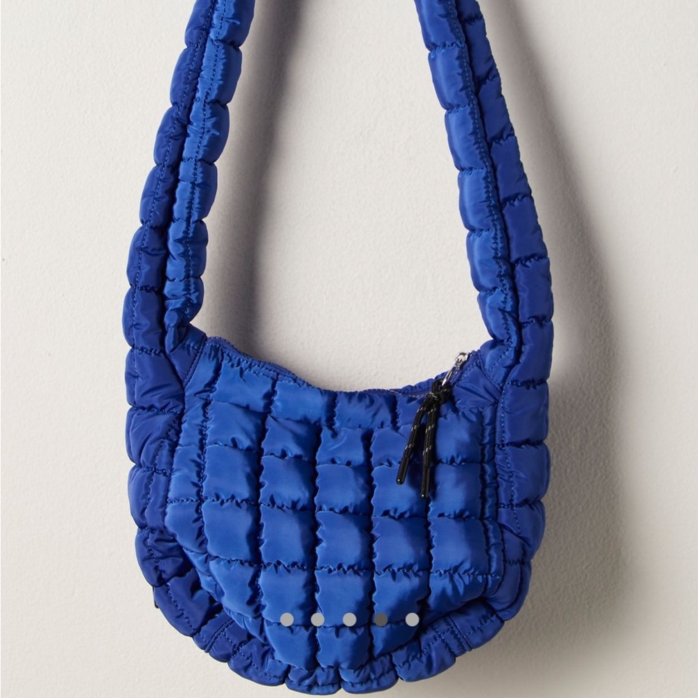 QUILTED BABY CARRYALL SLING BAG ATHLETIC BLUE